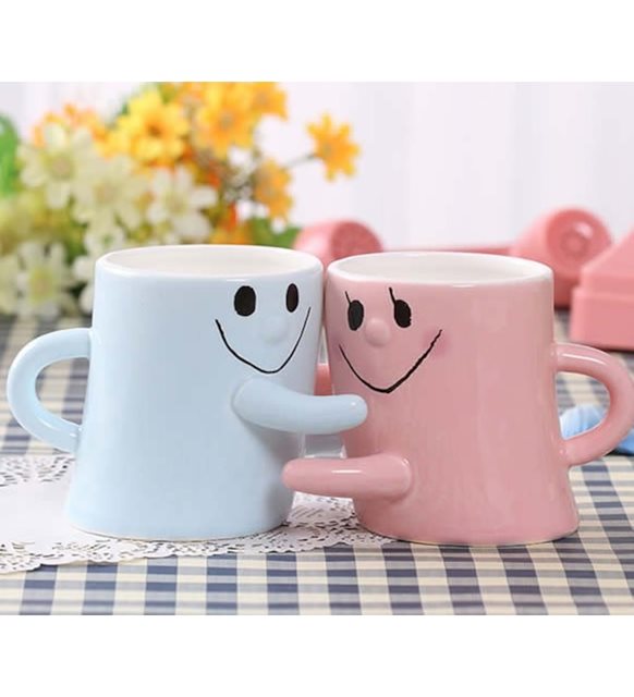 Lover Cup Hug Me Mug Porcelain Mug Coffee Cup
